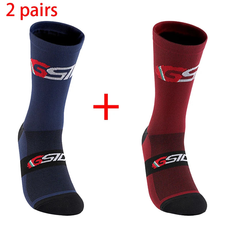 2pairs Cycling Socks Compression