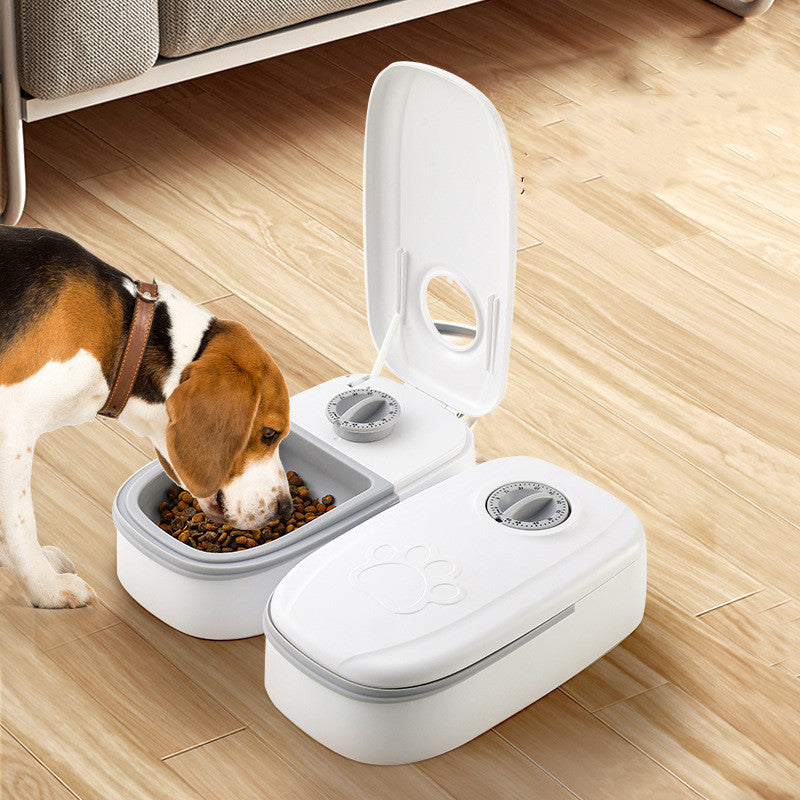 Automatic Pet Feeder Smart Food Dispenser For Cats Dogs Timer Stainless Steel