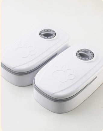 Automatic Pet Feeder Smart Food Dispenser For Cats Dogs Timer Stainless Steel