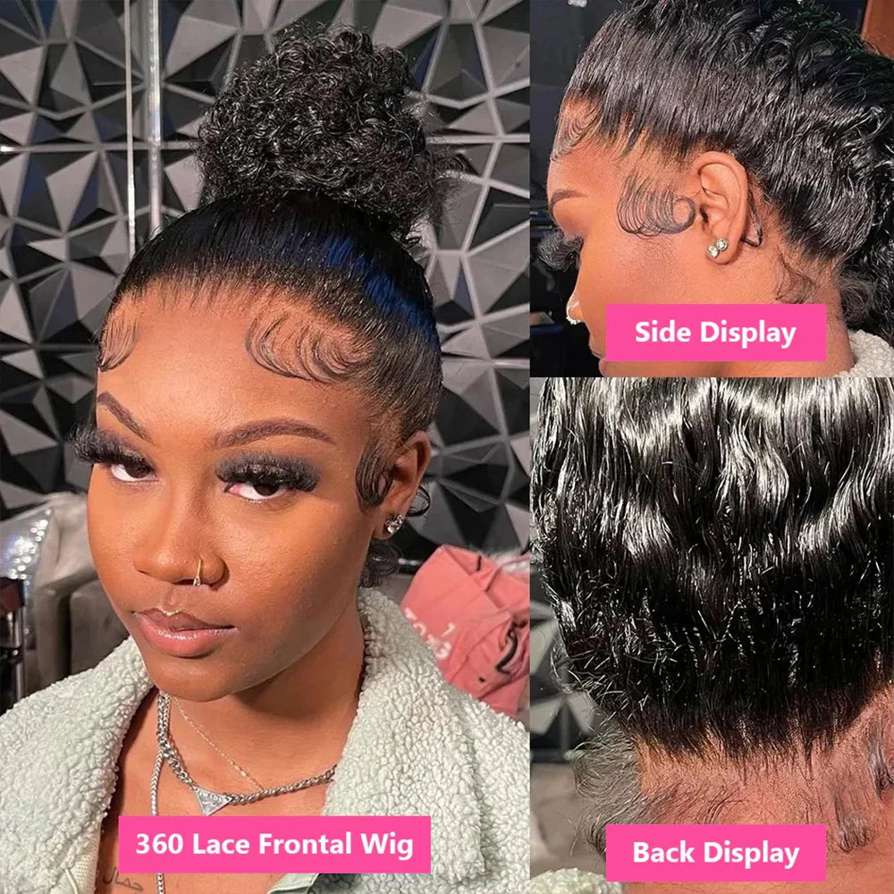 360 Lace Frontal Wigs Human Hair