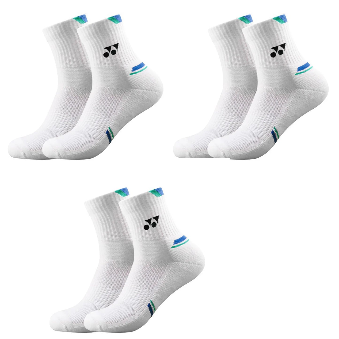 Sports Running Socks Men Woman Outdoors Casual Athletic Mid-calf Socks Basketball Badminton Yoga Breathable Socks 1/3 Pair