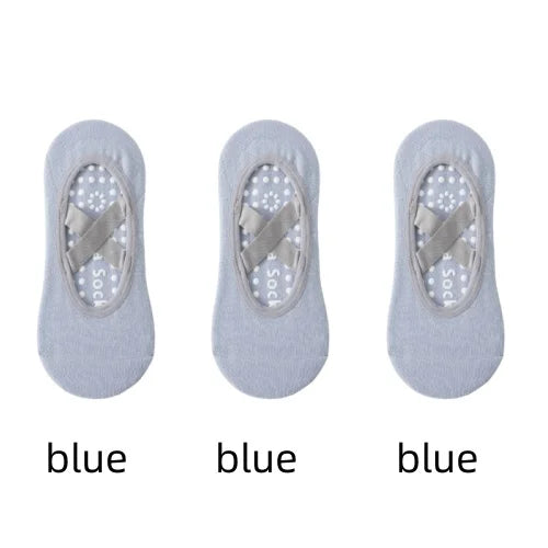 1/ 3Pair Professional Women Yoga Sock Silicone Anti-slip