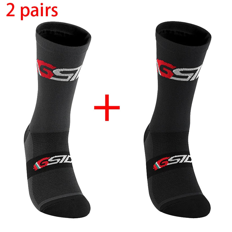 2pairs Cycling Socks Compression