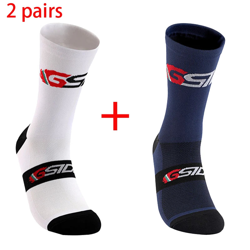 2pairs Cycling Socks Compression