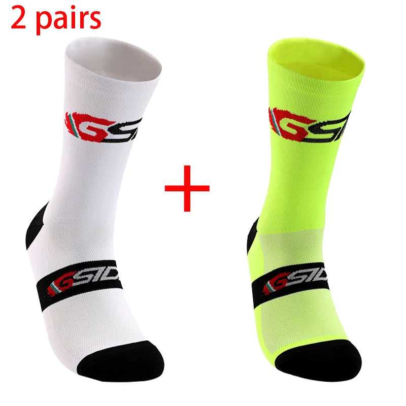 2pairs Cycling Socks Compression