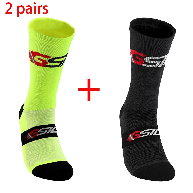 2pairs Cycling Socks Compression