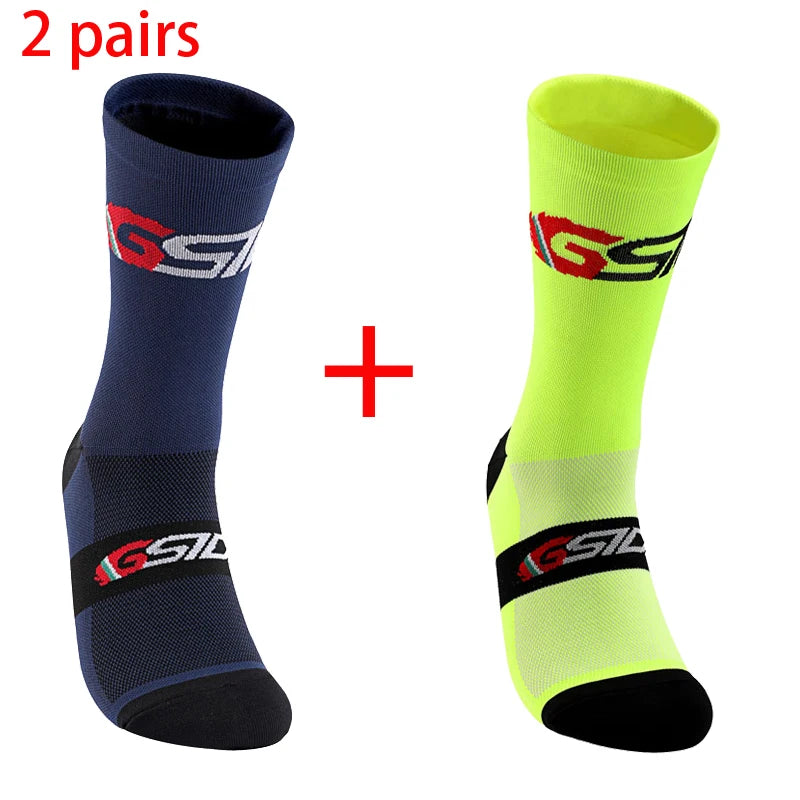 2pairs Cycling Socks Compression