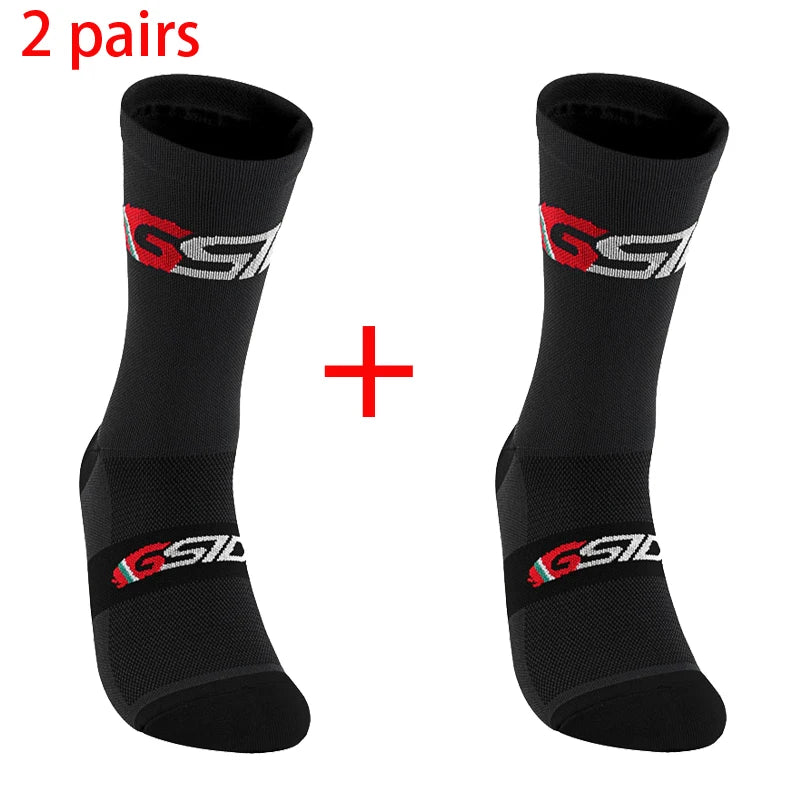 2pairs Cycling Socks Compression