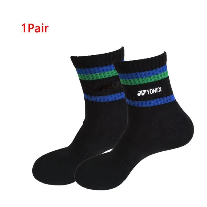 Sports Running Socks Men Woman Outdoors Casual Athletic Mid-calf Socks Basketball Badminton Yoga Breathable Socks 1/3 Pair