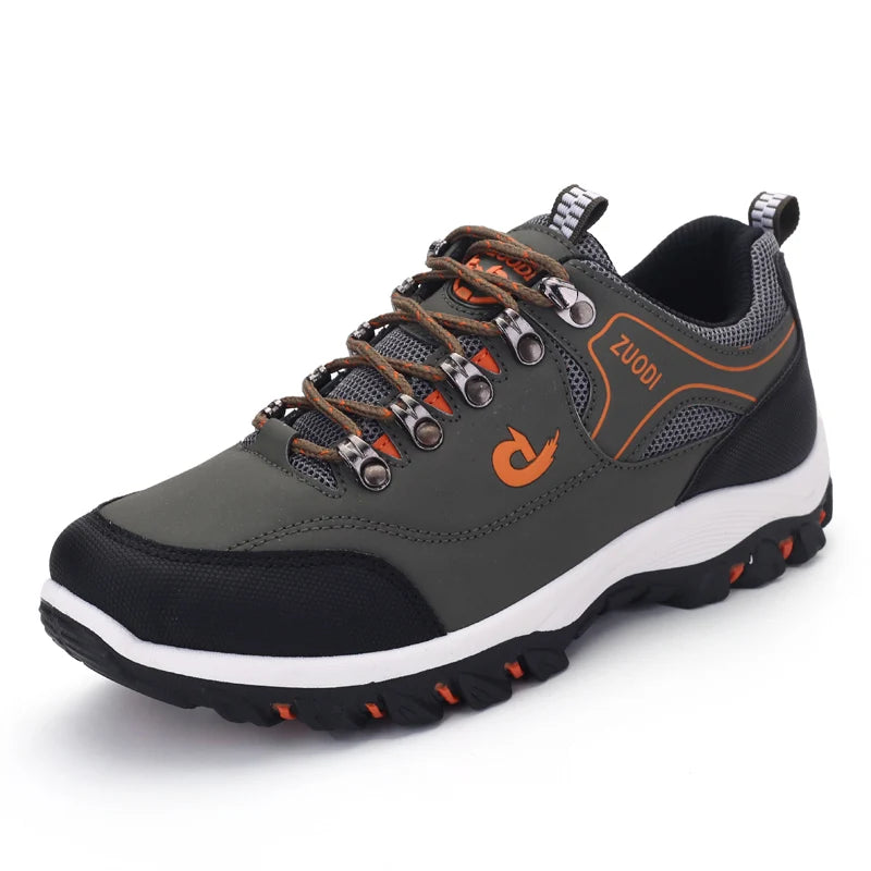 Men's Hiking Shoes Waterproof Leather Outdoor