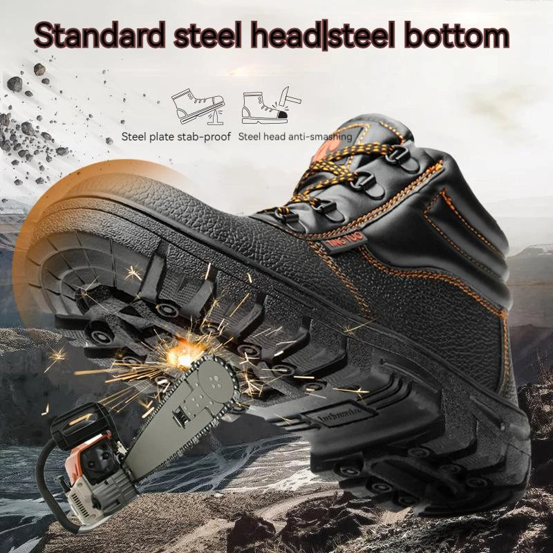 Work Sneakers Waterproof Indestructible  Protective