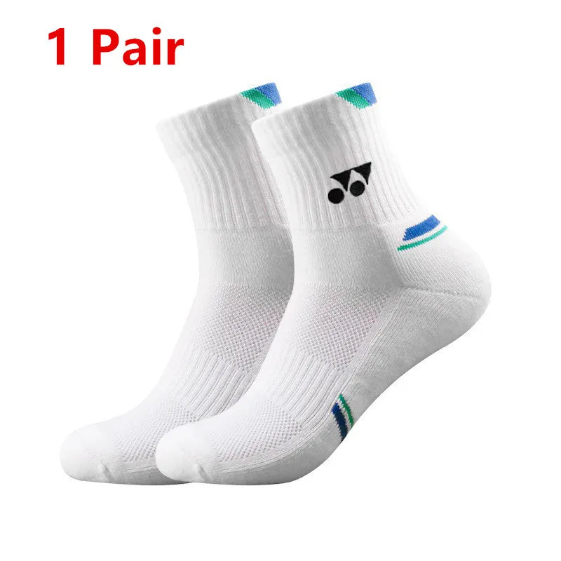 Sports Running Socks Men Woman Outdoors Casual Athletic Mid-calf Socks Basketball Badminton Yoga Breathable Socks 1/3 Pair