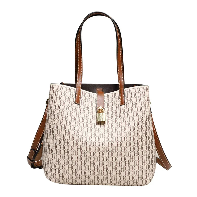 CH Premium Versatile Leather Crossbody Bag Ladies