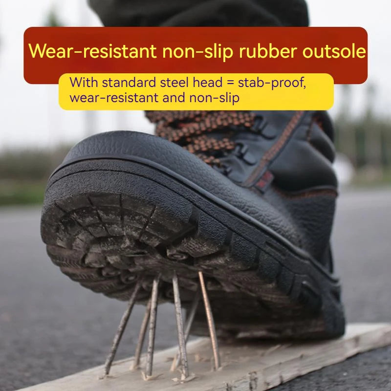 Work Sneakers Waterproof Indestructible  Protective