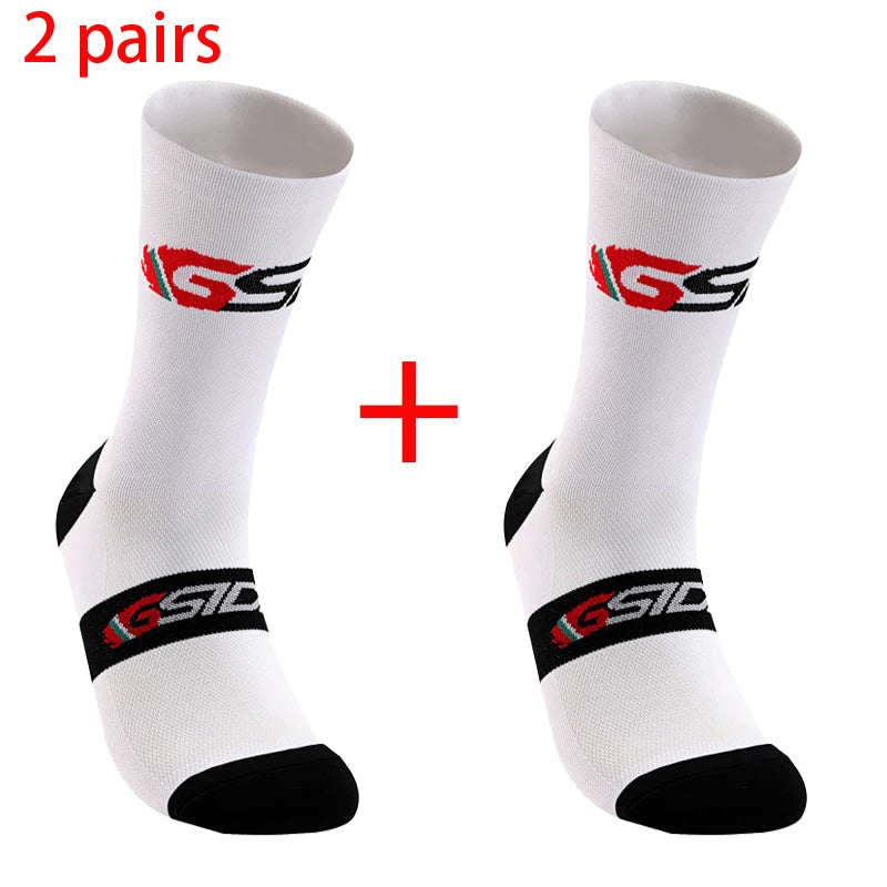 2pairs Cycling Socks Compression