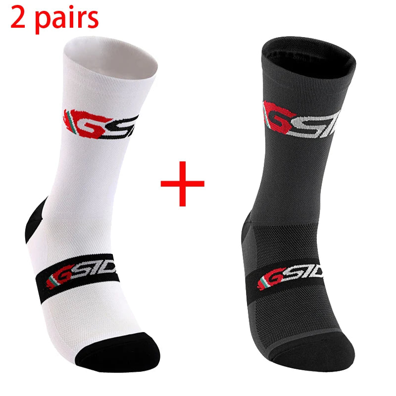 2pairs Cycling Socks Compression