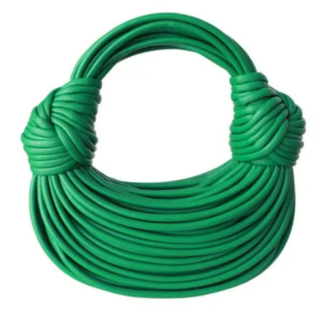New Gold Luxury Designer Brand Handwoven Noodle Bags Rope