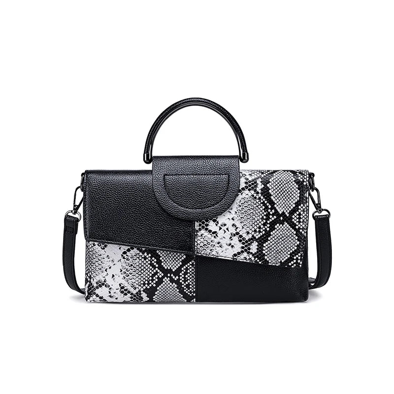High Quality Soft PU Leather Handbag Women Luxury Purses Female