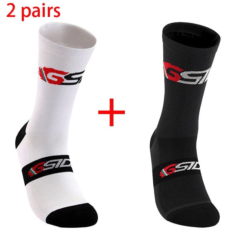 2pairs Cycling Socks Compression