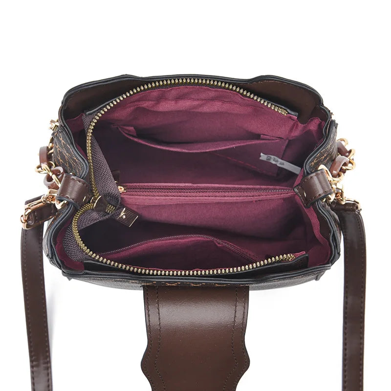 New Women Handbag Bag Luxury Design Bucket Shoulder