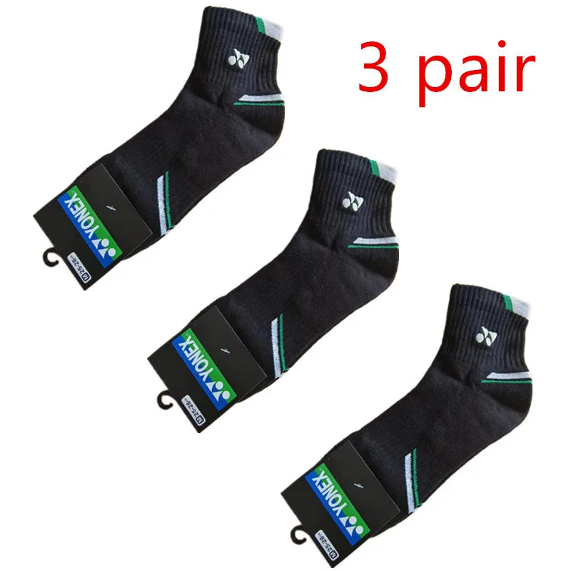 Sports Running Socks Men Woman Outdoors Casual Athletic Mid-calf Socks Basketball Badminton Yoga Breathable Socks 1/3 Pair