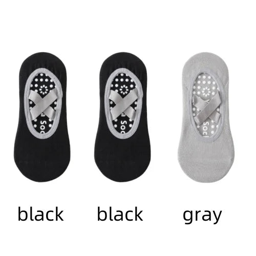 1/ 3Pair Professional Women Yoga Sock Silicone Anti-slip