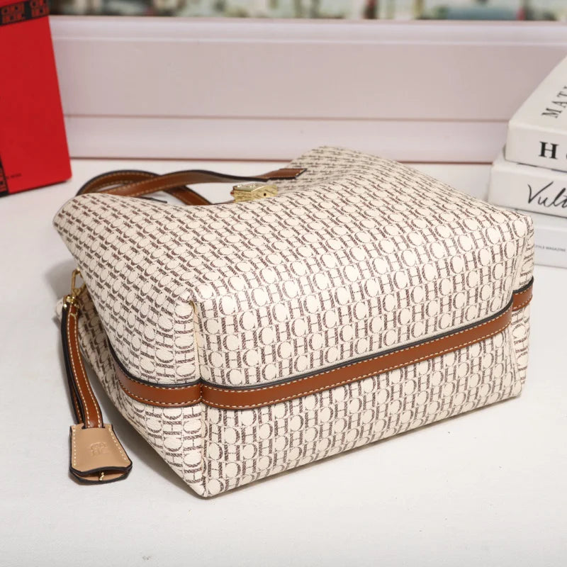 CH Premium Versatile Leather Crossbody Bag Ladies