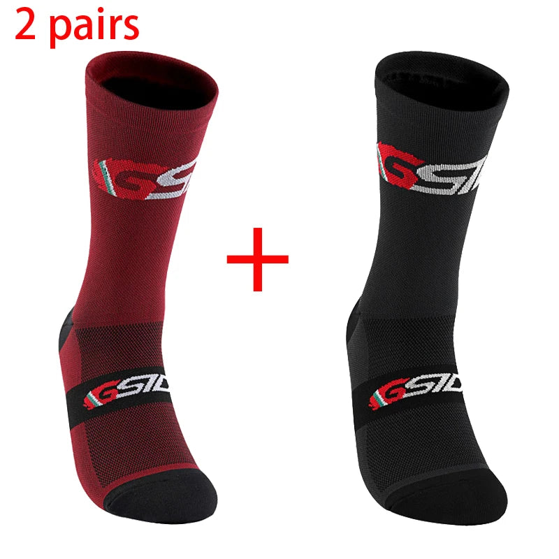 2pairs Cycling Socks Compression