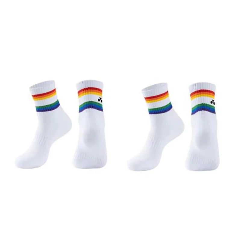 Sports Running Socks Men Woman Outdoors Casual Athletic Mid-calf Socks Basketball Badminton Yoga Breathable Socks 1/3 Pair
