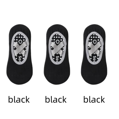 1/ 3Pair Professional Women Yoga Sock Silicone Anti-slip