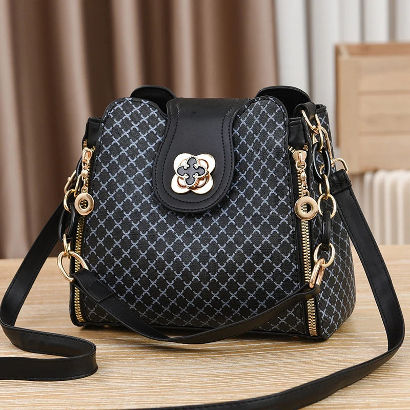 New Women Handbag Bag Luxury Design Bucket Shoulder