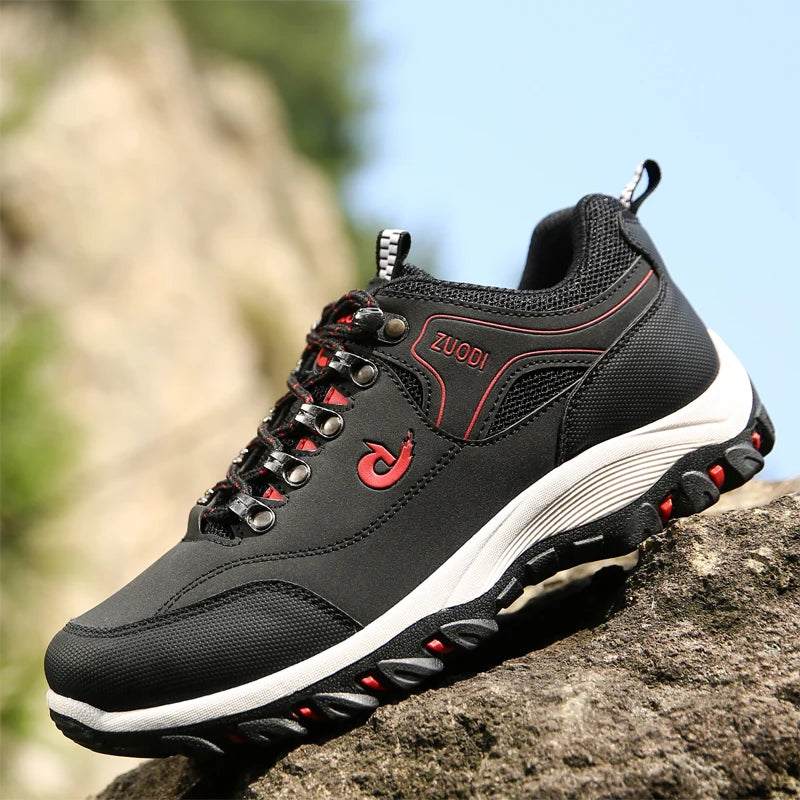 Men's Hiking Shoes Waterproof Leather Outdoor